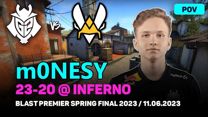 CSGO POV G2 m0 NESY (23, 20) vs Vitality (inferno) BLAST Premier Spring Final 2023, Jun 11,