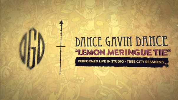 Dance Gavin Dance Lemon Meringue Tie ( Tree City