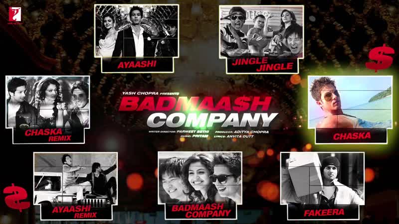 Badmaash Company Audio Jukebox, Pritam, Shahid Kapoor, Anushka