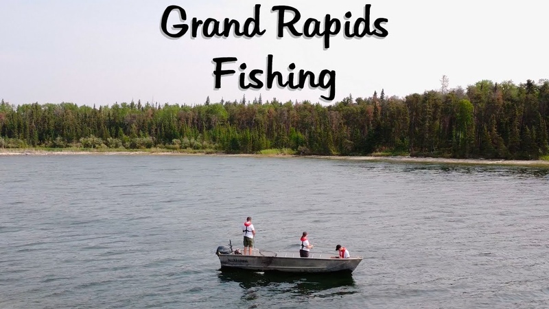 Fishing and Camping at Grand Rapids