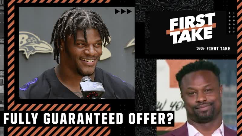 Bart Scott: I dont think the Ravens would offer Lamar a fully guaranteed contract, First
