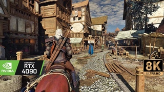 8K60+ The Witcher 3: NG VGX modded Ultra graphics - Beyond all Limits - 100+Mods