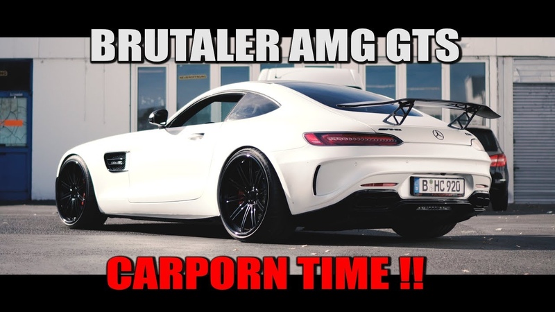 AMG GTS EDITION ONE CARPORN White Angel,