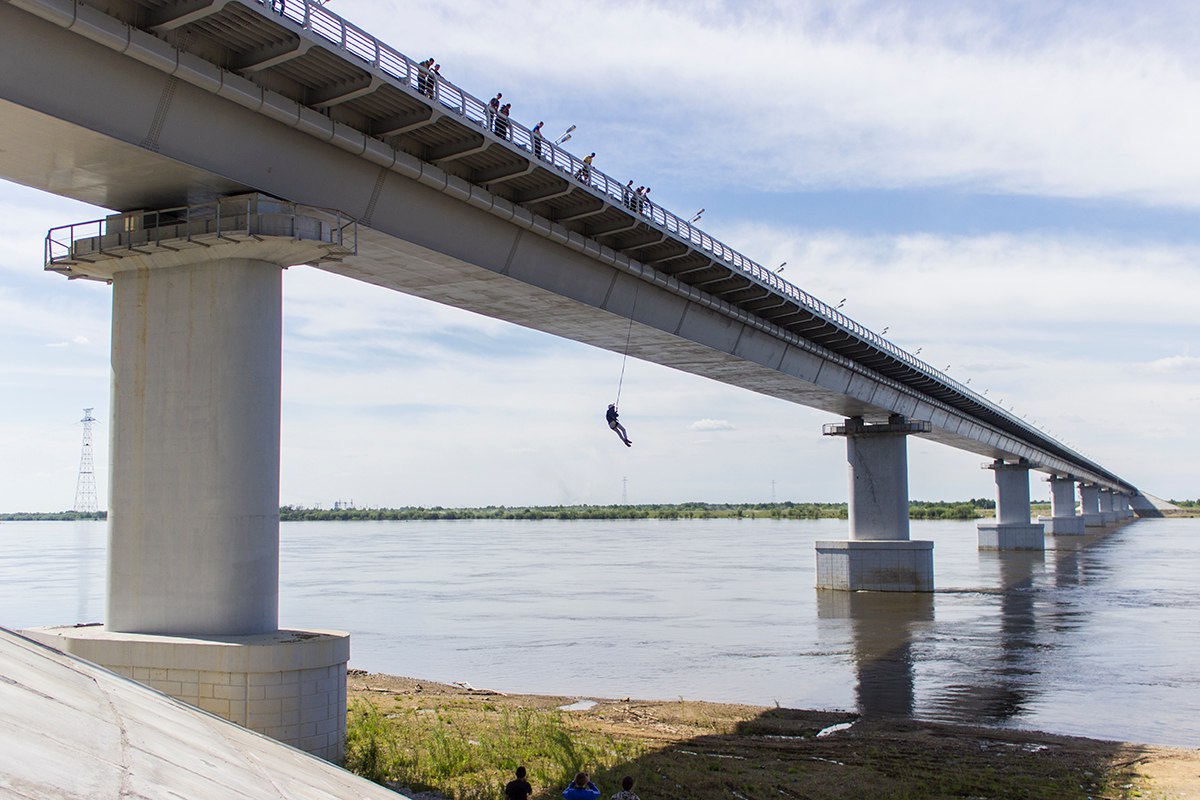 Афиша Хабаровск 10/11 Прыжки с Моста 25м Б. Уссурийский