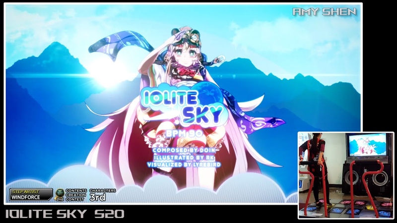 Amy Shen Pump It Up XX Iolite Sky S20 PIU