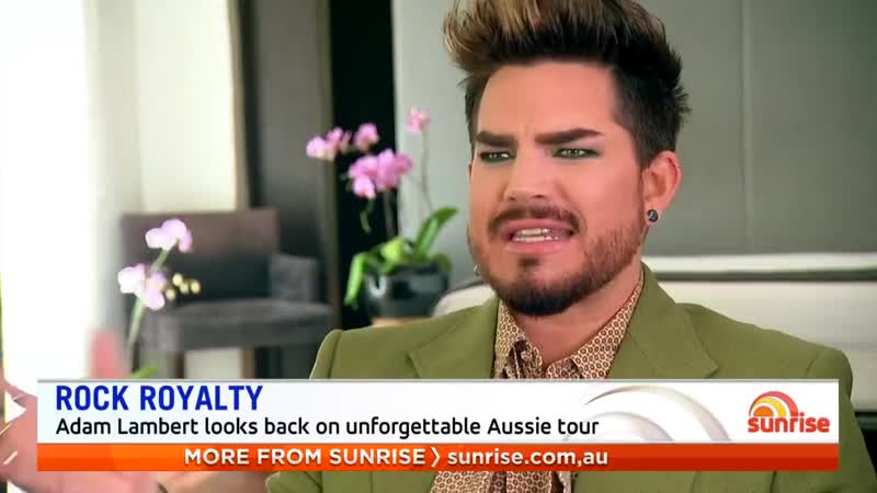 Adam Lambert Sunrise, Sydney,