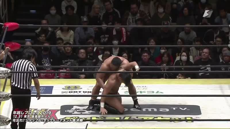 BJW. DDT New Years Eve Wrestling 2019 Part