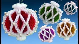 Como hacer esferas Navidenas para decorar la casa para Navidad