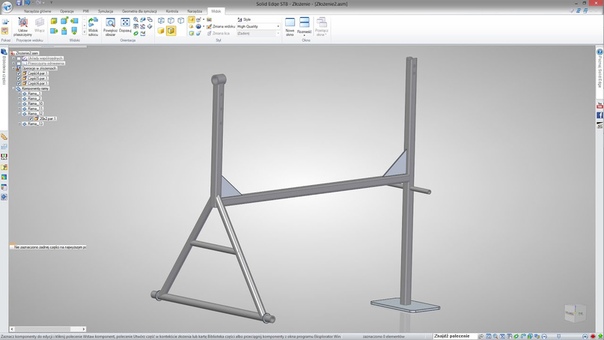 SOLID EDGE ST8 FRAME