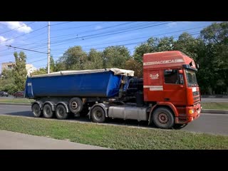 . Грузовой автомобиль 'DAF-95FT'.