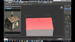 3D MAX “Элементарное текстурирование на примере домика“ часть 1