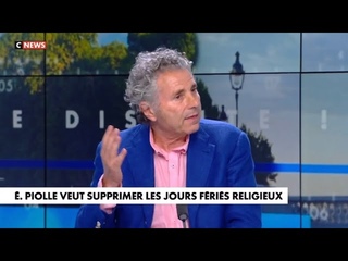 É. PIOLLE VEUT SUPPRIMER LES JOURS FÉRIÉS RELIGIEUX