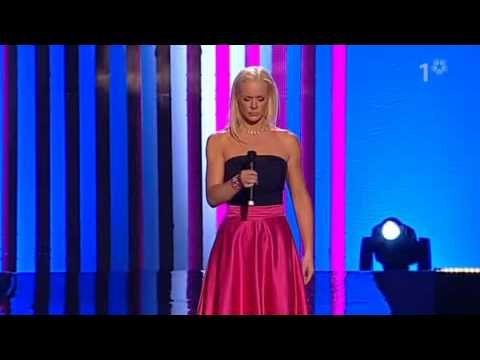 Malena Ernman på Idrottsgalan