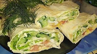 Наивкуснейший Лаваш с начинкой за 259 руб. Вкусная закуска на стол