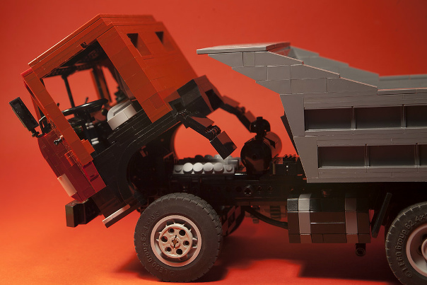 Делаем шасси Камаз из конструктора Лего - YouTube