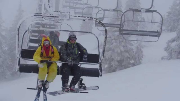 Les compagnons du devoir font du ski Hirmentaz