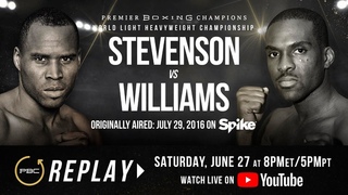 PBC Replay: Adonis Stevenson vs Thomas Williams Jr. | Full Televised Fight Card