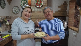 МАНТЫ из ТЫКВЫ. МАНТЫ из МЯСА! Наш Узбекский домашний рецепт.