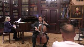 Eugene Prokoshin (cello) & Olga Novikova (piano) play Frescobaldi Toccata.