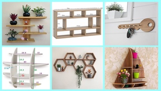 100+ Creative Wall Shelves/Mount Ideas – DIY Home Decoration 🌙🌙🌙