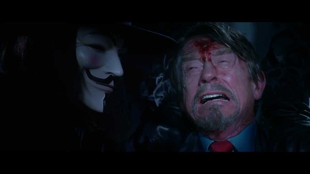 V For Vendetta (2005) final scene