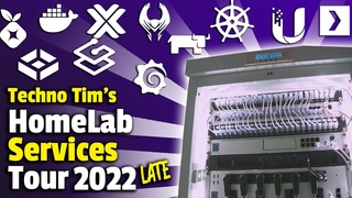 Techno Tim HomeLab Services Tour (Late 2022) - What am I Self-Hosting in my HomeLab