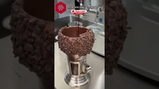 QUE SOBREMESA MARAVILHOSA. CHOCOLATE, SORVETE E CHANTILLY  #food