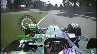 Barrichello onboard Honda - 2007 - Monza
