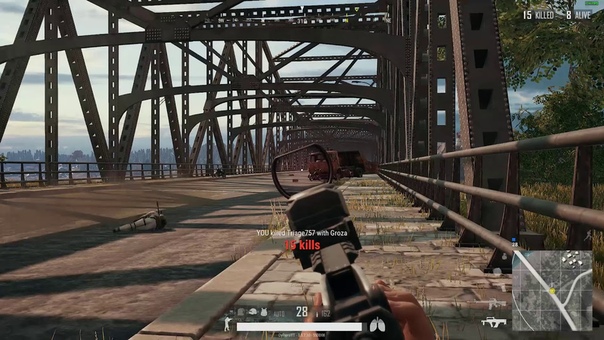 Dylhero, 21 Kills Solo BRIDGE CAMPING IS