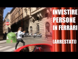 prank with Ferrari (ARRESTED)