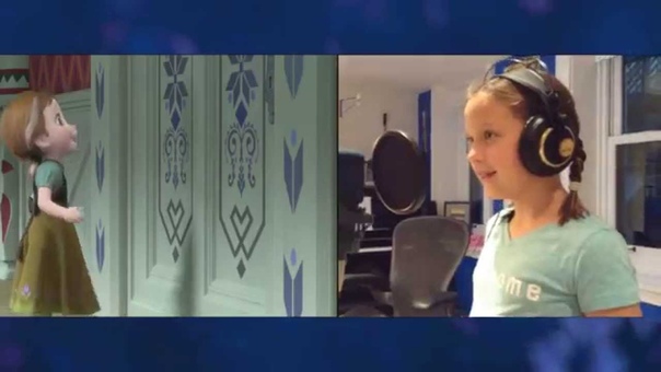Voices of Young Elsa Anna Clip The Story of Frozen: Making a Disney Animated