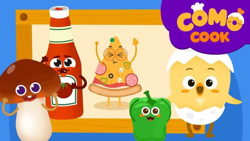 Kids animation, Fun cooking time 14min, Como
