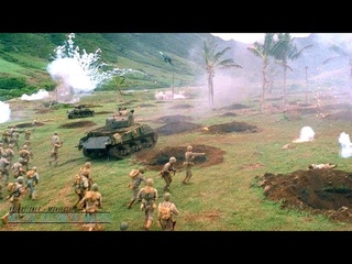 Windtalkers |2002| All Battle Scenes Edited (WWII June 15, 1944)