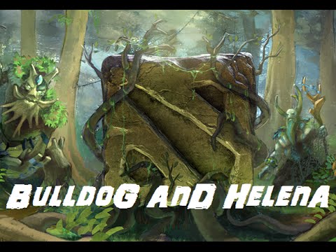 Bulldog teaching Helena Live (how to play