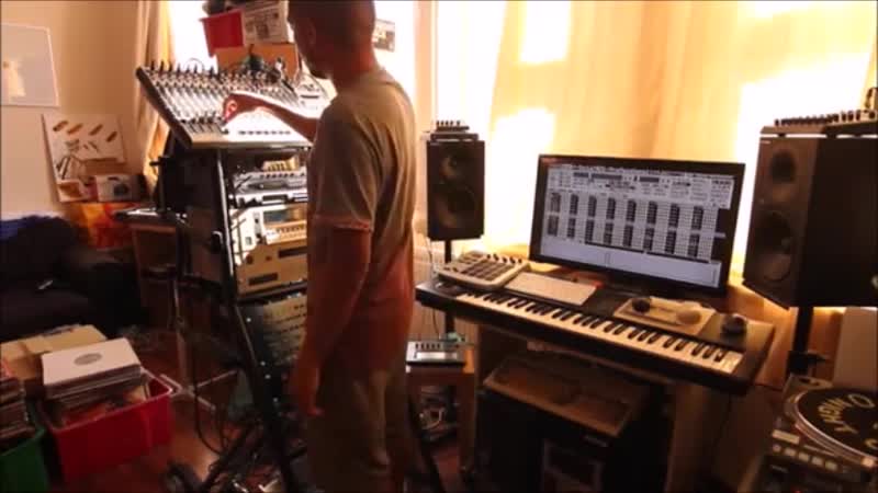 Pete Cannon and Inja making track for