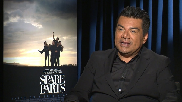 SPARE PARTS Interview George Lopez, Jamie Lee Curtis Carlos Pena