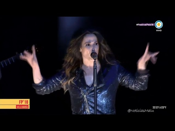 Malú Actuación Completa, Festival Villa María Argentina 02, 02, 2018, Noticias