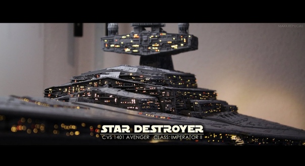1, 2256 IMPERIAL STAR DESTROYER Model CVS 1401