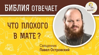 Что плохого в мате  Библия отвечает. Священник Павел Островский