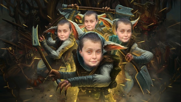 Школьник учит играть Мипусичка ( Meepo),
