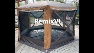 Магазин RemixVL: Шатер + ПОЛ палатка автомат Traveltop CT-6601 (365*365*h 225см)
